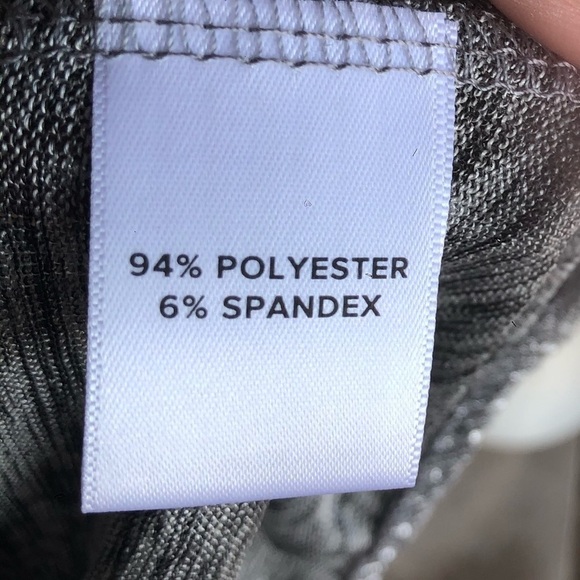 Allison Joy Silver Metallic Tank Sleeveless Size Large - Picture 6 of 7